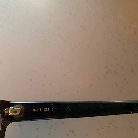 CAVIER, Leopard BLACK Lace Crystal Eyeglass Frames. M 3017 c31, ELEGANT. - Picture 5 of 14